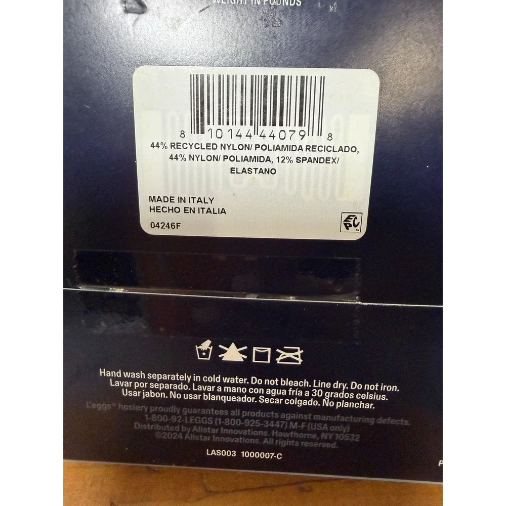 Leggs 360 Contour Super Opaque Tights 80 Denier Black XL Lift‎ & Shape